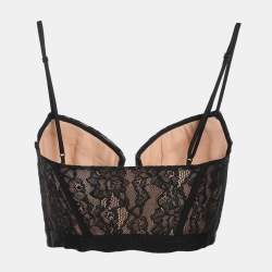 Pre Owned Jonathan Simkhai Black Floral Lace Camisole XS