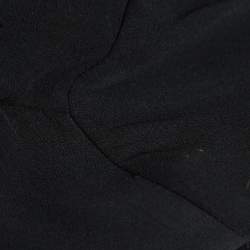 Jonathan Simkhai Black Silk Ruffled Top S