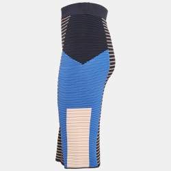 Jonathan Simkhai Multicolor Patterned Knit Midi Pencil Skirt S