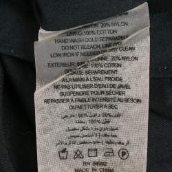 Pre Owned Jonathan Simkhai Black Crepe Cutout Maxi Dress XS