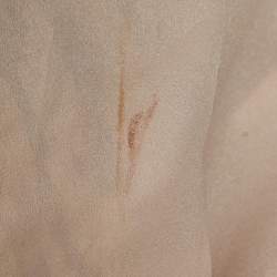 Pre Owned Jonathan Simkhai Gold Silk and Lurex Top and Pants Set S/XS