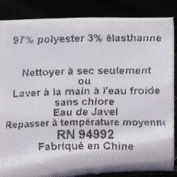 Pre Owned Jonathan Simkhai Black Spandex Jumpsuit S