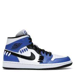 Pre Owned Nike Jordan 1 Mid Sisterhood Sneakers US Size 10W EU Size 42