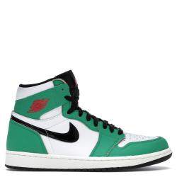 Pre Owned Nike Jordan 1 Lucky Green EU Size 38 US Size 7W
