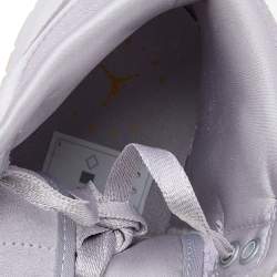 Pre Owned Jordan Lilac Suede and Nylon Air Jordan 1 Retro Season of Her High Top Sneakers Size 39