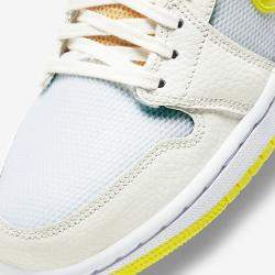 Jordan WMNS Jordan 1 Mid Voltage Yellow Sneakers Size US 7.5W (EU 38.5)