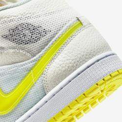 Jordan WMNS Jordan 1 Mid Voltage Yellow Sneakers Size US 7.5W (EU 38.5)