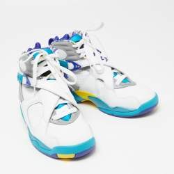 Jordan Multicolor Air Jordan 8 Retro High Top Sneakers Size 37.5 