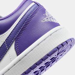 WMNS Jordan 1 Low Psychic Purple Sneakers Size US 6.5W (EU 37.5)