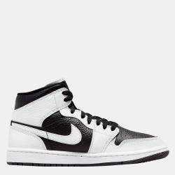 Pre Owned WMNS Jordan 1 Mid Split Black White US 8.5W (EU 40)