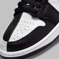 Pre Owned WMNS Jordan 1 Mid Split Black White US 8.5W (EU 40)