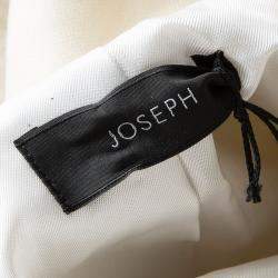 Joseph Tricolor Zip Detail Preston Sleeveless Long Coat M