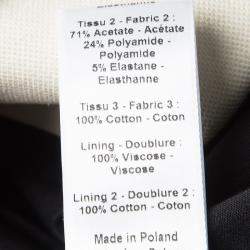 Joseph Tricolor Zip Detail Preston Sleeveless Long Coat M