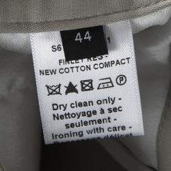 Joseph Almond Beige New Cotton Compact Finley Regular Fit Trousers L