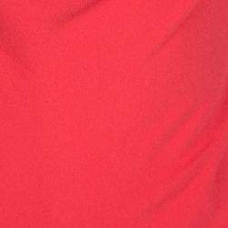 Joseph Red Crepe Noodle Strap Cross Back Naomi Dress M
