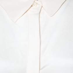 Joseph Black & Off White Matt Silk Harem Pants Full Sleeve Harlem Jumpsuit L