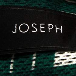 Joseph Green Canvas Check Silk Royce Lightweight Jacket L