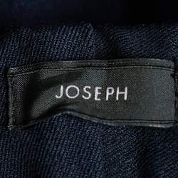 Pre Owned Joseph Navy Blue Stretch-Gabardine New Jodhpur Leggings M