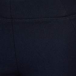 Pre Owned Joseph Navy Blue Stretch-Gabardine New Jodhpur Leggings M