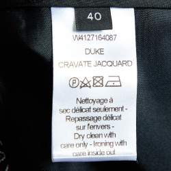 Joseph Black & Red Cravatte Jacquard Duke Trousers M