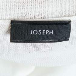 Joseph Color Block Cotton Knit Lightweight Sweater XS