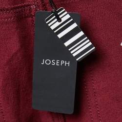 Joseph Burgundy Stretch Denim Jeans M Waist 30"