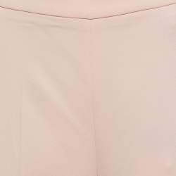 Pre Owned Joseph Pink Comfort Cady Cavendish Straight Fit Pants M