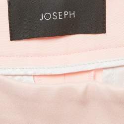 Pre Owned Joseph Pink Comfort Cady Cavendish Straight Fit Pants M