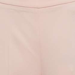 Pre Owned Joseph Pink Comfort Cady Cavendish Straight Fit Pants M