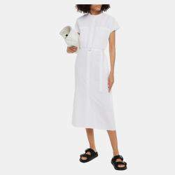 Pre Owned Joseph Cotton Midi Dress 36