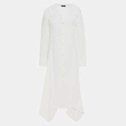 Pre Owned Joseph Linen Midi Dress 36