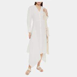 Pre Owned Joseph Linen Midi Dress 36