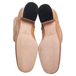 Pre Owned Joseph Tan Leather Chelsea Ankle Boots Size 39