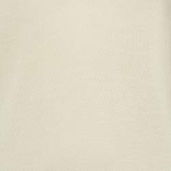 Pre Owned Joseph Cream Cashmere Knit V-Neck Sweater S