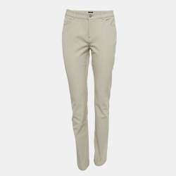  Joseph Tan Gabardine Skinny Trousers L