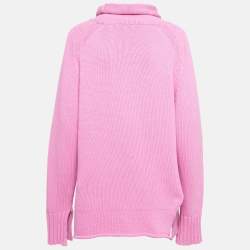Joseph Pink Knit Turtle Neck Jumper M