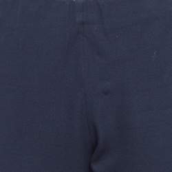 Joseph Navy Blue Stretch Gabardine Ankle Length Pants M