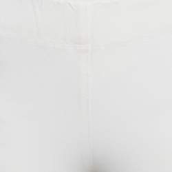 Joseph White Gabardine Tight Fit Leggings M