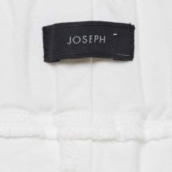 Joseph White Gabardine Tight Fit Leggings M