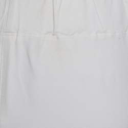 Joseph White Gabardine Tight Fit Leggings M