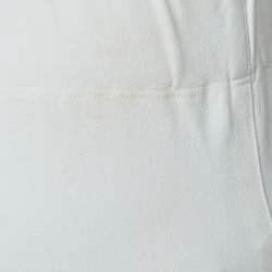 Joseph White Stretch Gabardine Tight Fit Leggings M
