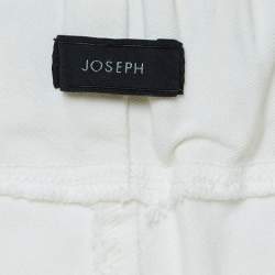 Joseph White Stretch Gabardine Tight Fit Leggings M