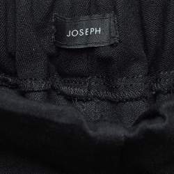 Joseph Nitro Black Stretch Gabardine Pants M 