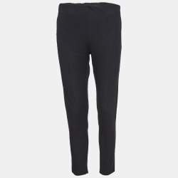 Joseph Nitro Black Stretch Gabardine Pants M 