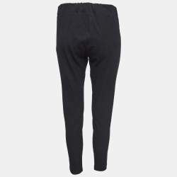 Joseph Nitro Black Stretch Gabardine Pants M 