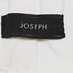 Joseph White Stretch Gabardine Leggings M