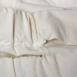 Joseph White Stretch Gabardine Leggings M