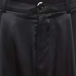 مملوكة مسبقًا Joseph Black Riska Satin Silk Trousers S