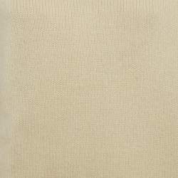 Pre Owned Joseph Ivory White Cashmere Knit V-Neck Sweater L