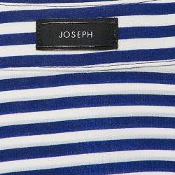 Pre Owned Joseph Blue Deck Chair Stripe Silk Garconne Shirt S